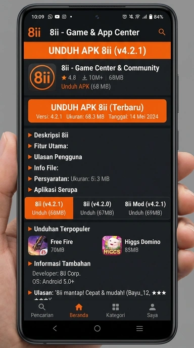 Download dan Instal APK 8ii untuk Android di Indonesia